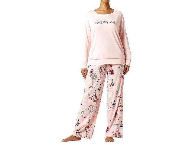 HUE Cloud Nine Mod Classic PJ Pants (Lotus) Women's Pajama Product Image