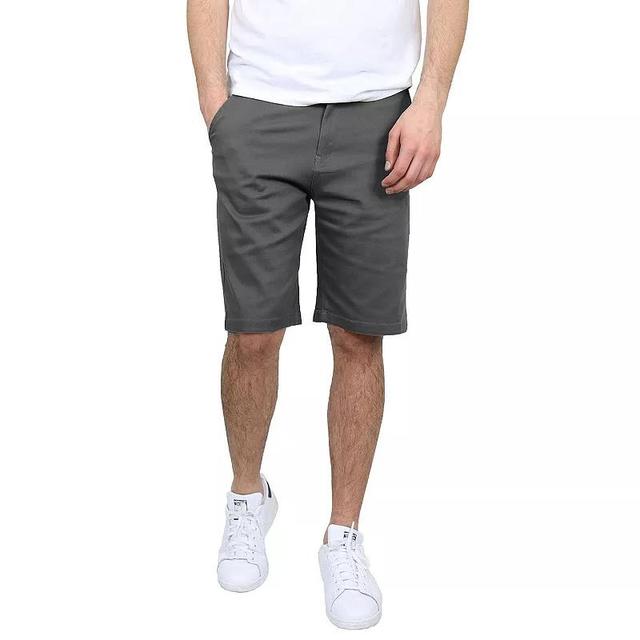 Mens Galaxy by Harvic 5-Pocket Flat-Front Slim-Fit Stretch Chino Shorts Product Image