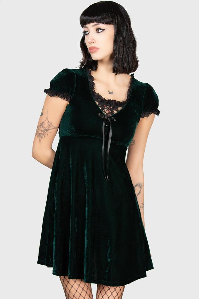 Heather Babydoll Dress [EMERALD] Female Product Image