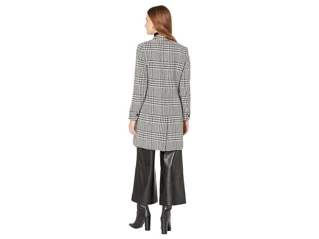 LAUREN Ralph Lauren Reefer (Enlarged Glen Check) Women's Coat Product Image