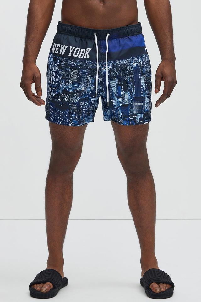 New York City Swim Trunk - Multi Color Product Image