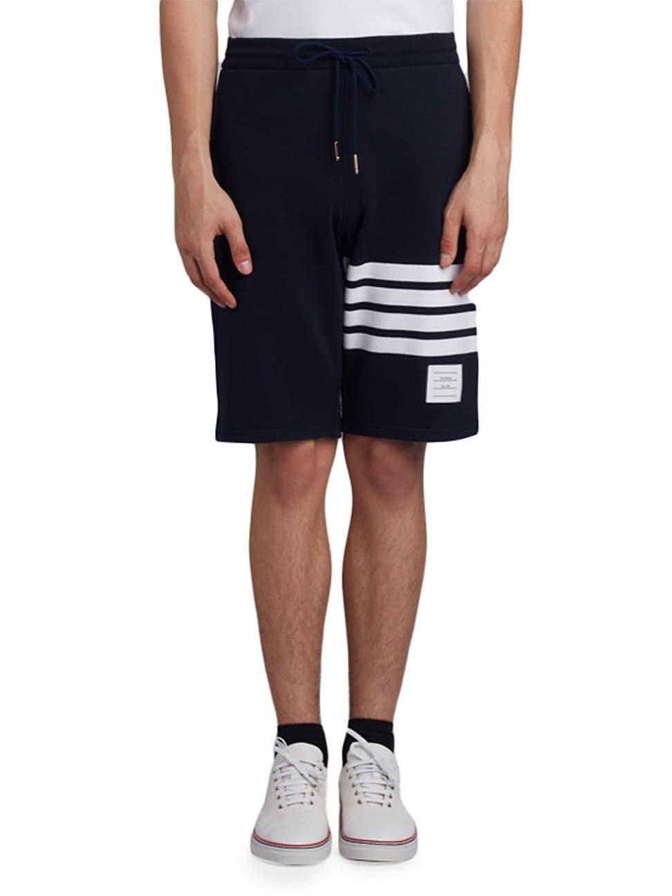 Thom Browne Four Bar Sweat Shorts Product Image