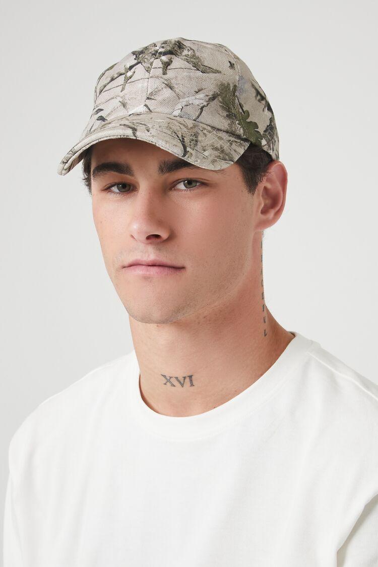 Camo Print Baseball Cap | Forever 21 Product Image