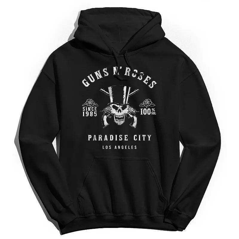 Mens Guns n Roses Whiskey Label Hoodie Product Image