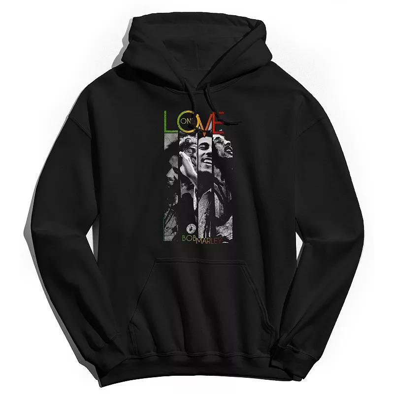 Mens Bob Marley One Love Stripes Hoodie Product Image