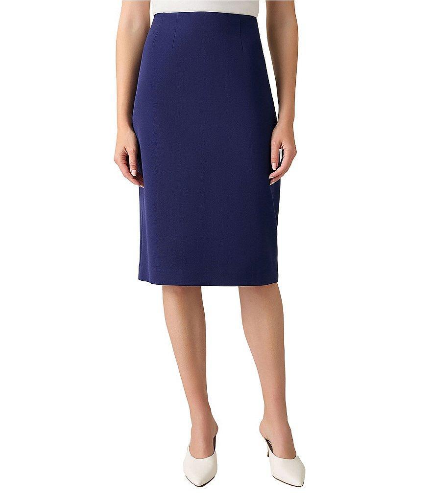 Kasper Stretch Crepe Skimmer Skirt product image