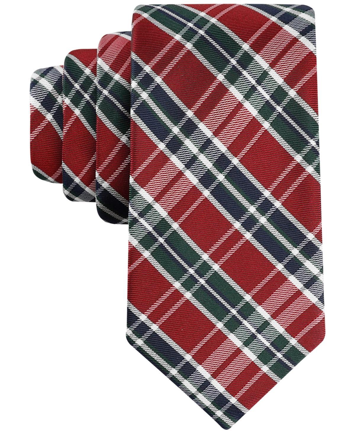 Tommy Hilfiger Mens Jack Christmas Plaid Tie Product Image