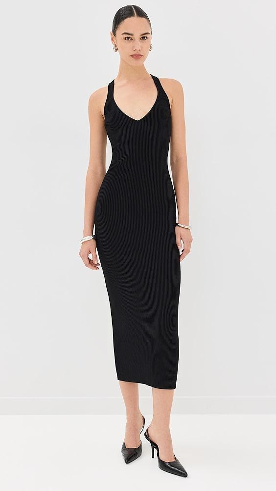 Good American Virgo Rib Sleeveless Dress | Shopbop product image