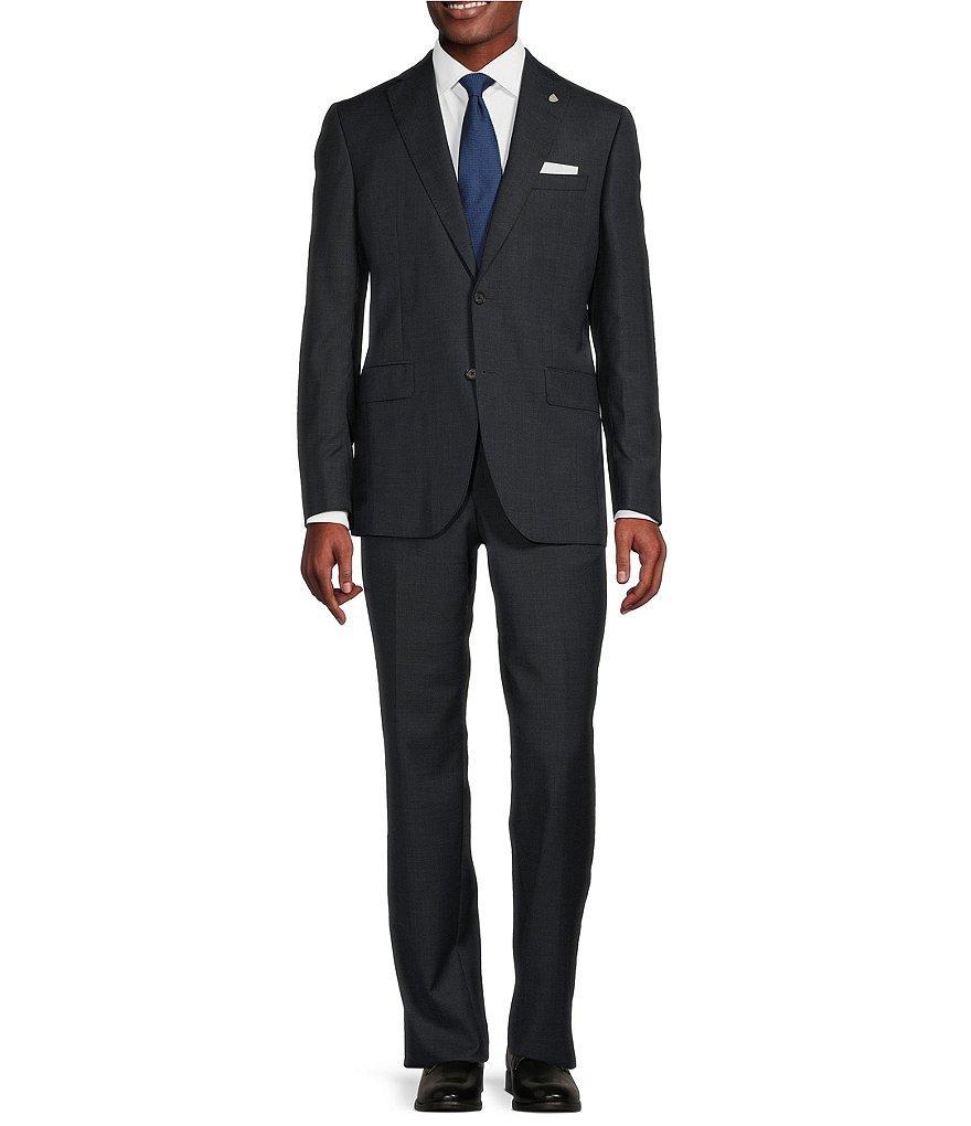 Cremieux Modern Fit Flat Front Fancy Neat 2-Piece Suit Product Image