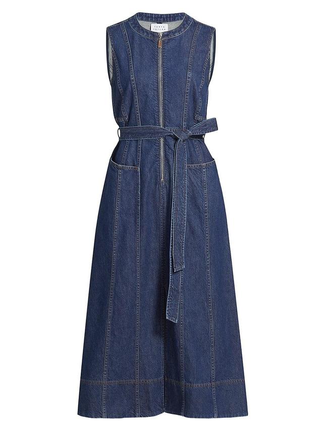 Womens Marci Denim Midi-Dress Product Image