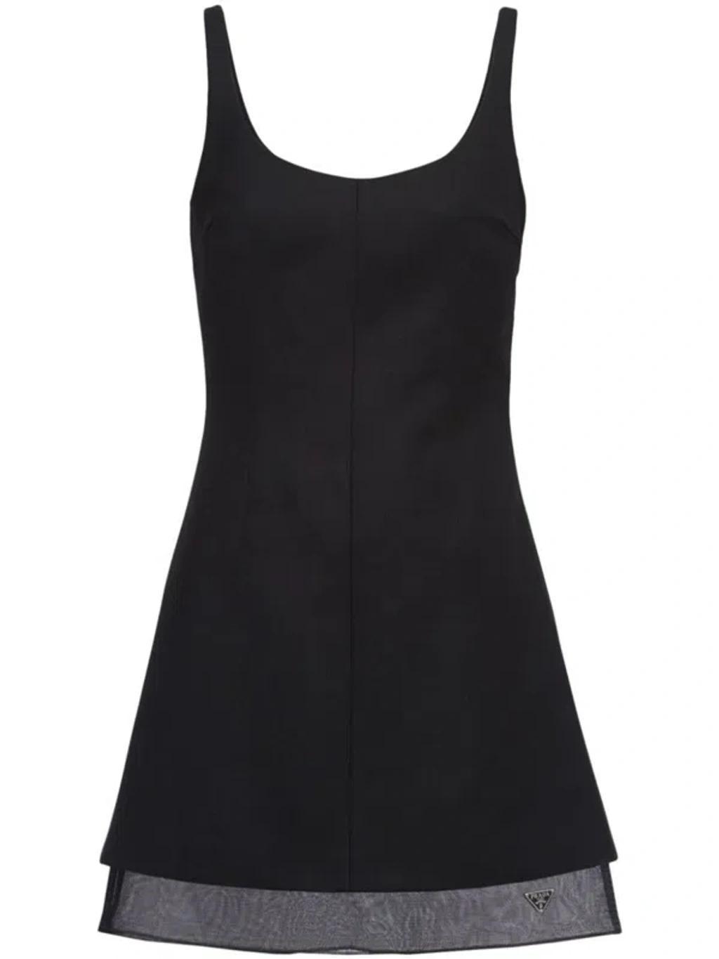 Wool Mini-dress In Black product image