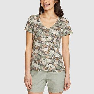 Women's Coast and Climb Short-Sleeve V-Neck T-Shirt - Print Product Image