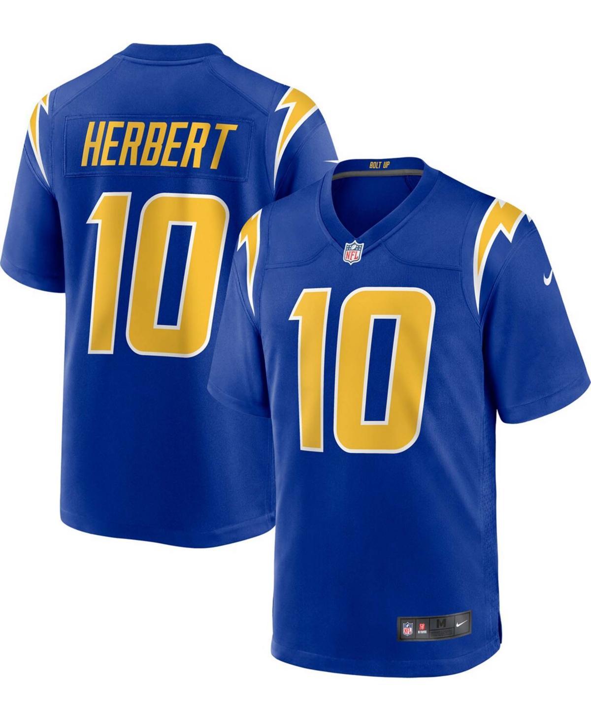 Mens Nike Justin Herbert Royal Los Angeles Chargers 2nd Alternate Game Jersey Product Image