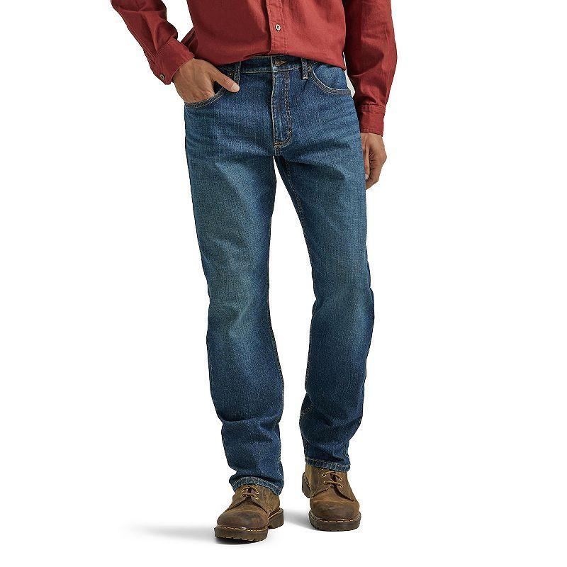 Wrangler Athletic Fit Tapered Leg Denim Jeans Product Image