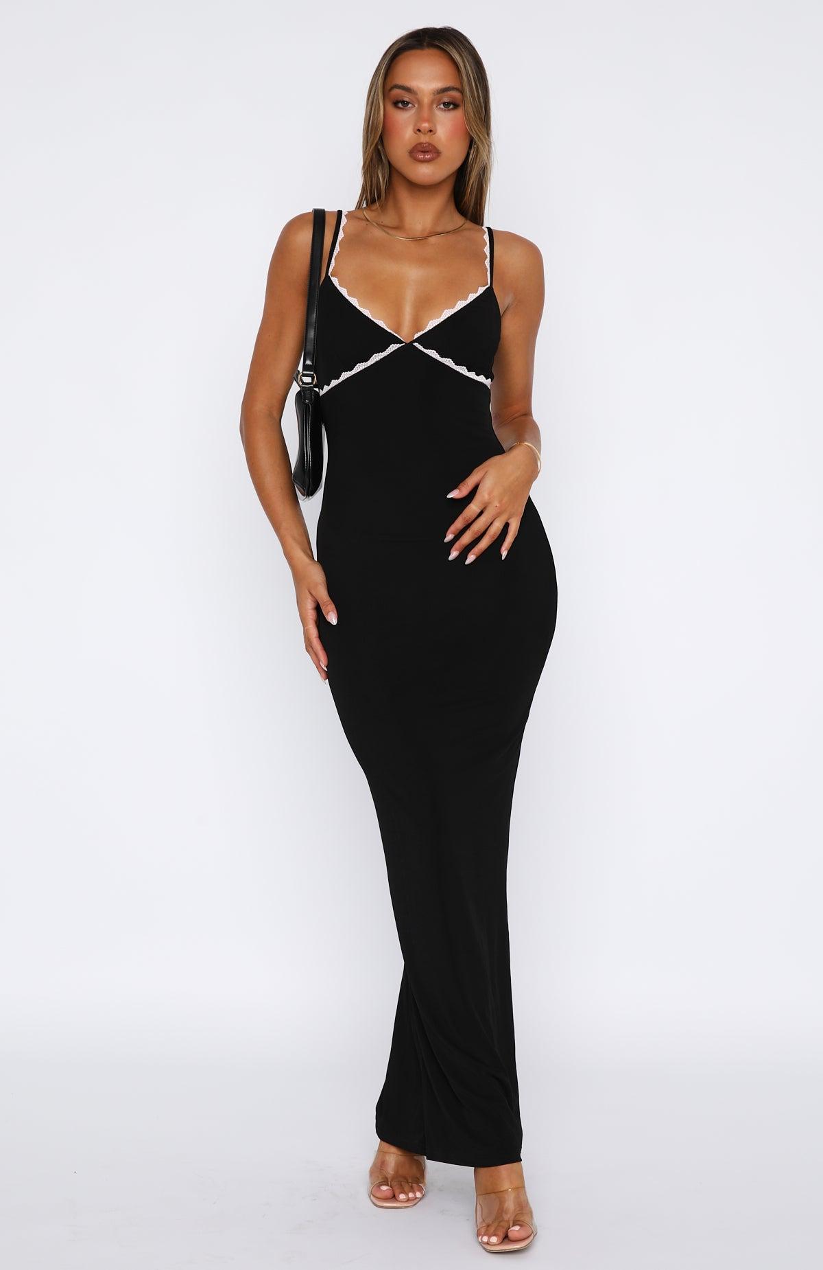 Only The Young Maxi Dress Black Product Image