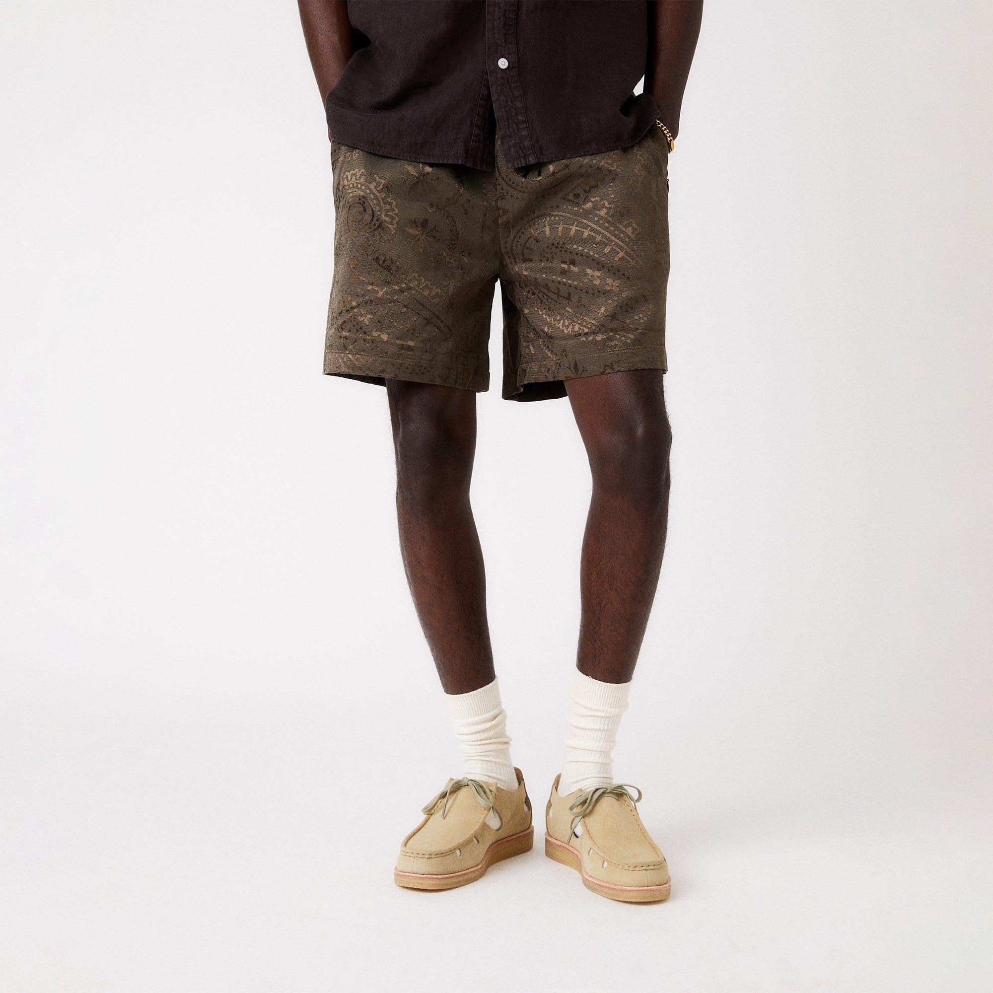 Kith Jacquard Faille Cedar Short - Silo Male Product Image