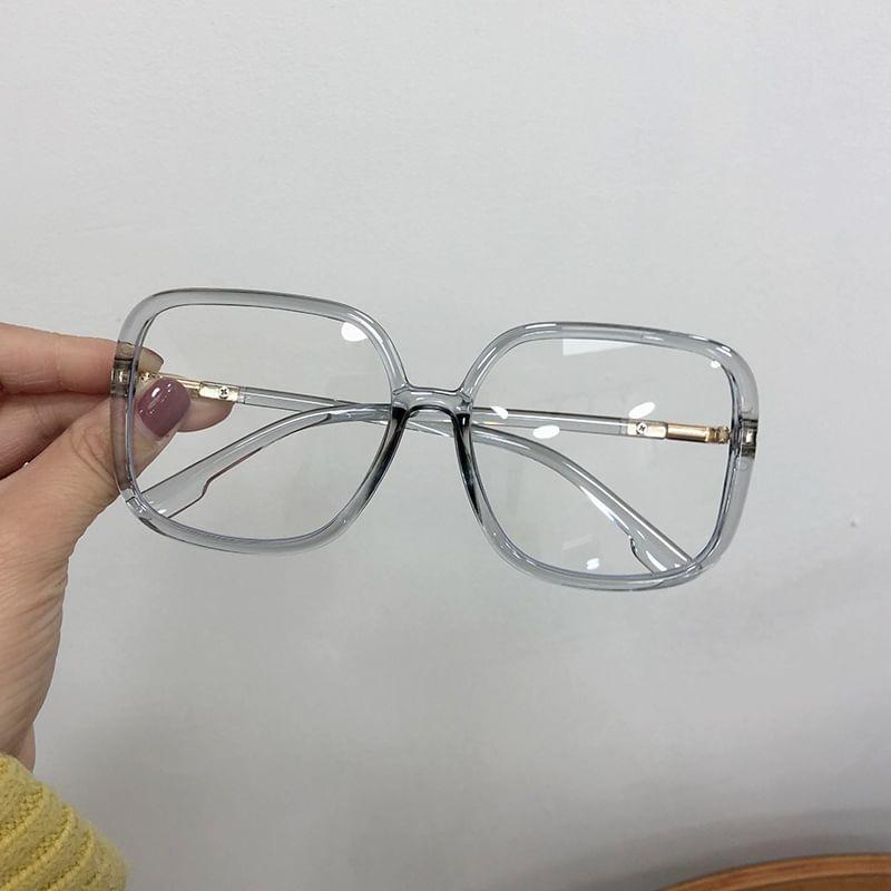 Plain Square Eyeglasses Product Image