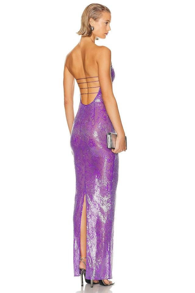 retrofete Lucia Dress Purple. (also in M, XL, XS). Product Image