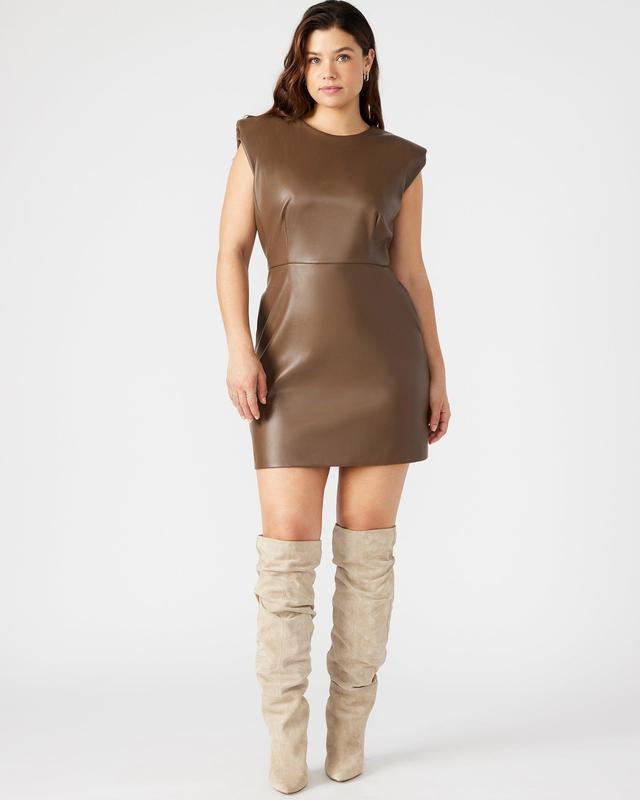 BELEN DRESS BROWN Female Product Image