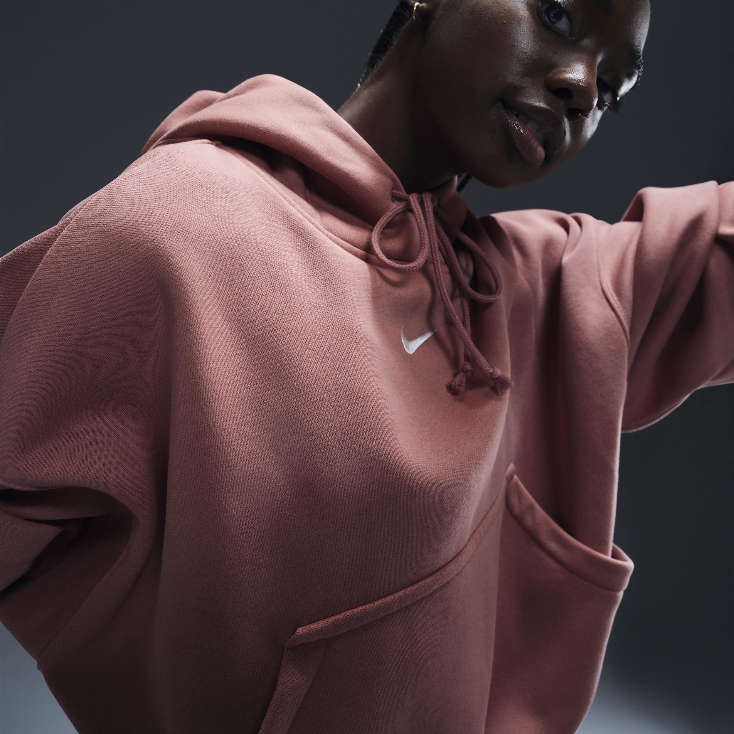 Women's Nike Sportswear Phoenix Fleece Over-Oversized Pullover Hoodie Product Image