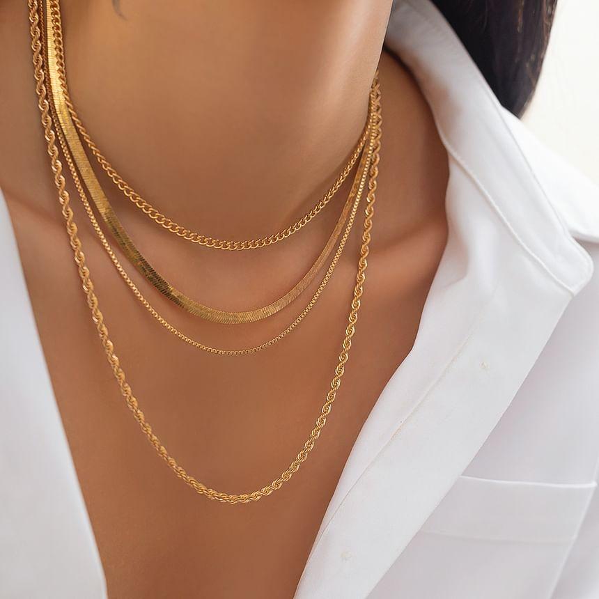 Layered Necklace Set Product Image