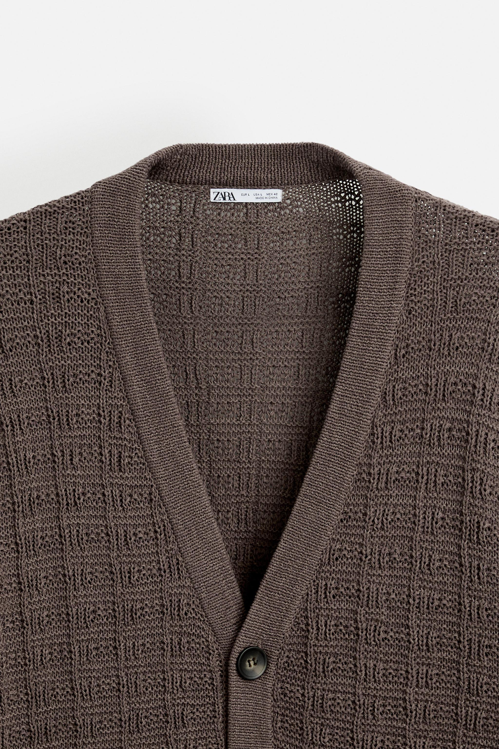 TEXTURED CARDIGAN Product Image