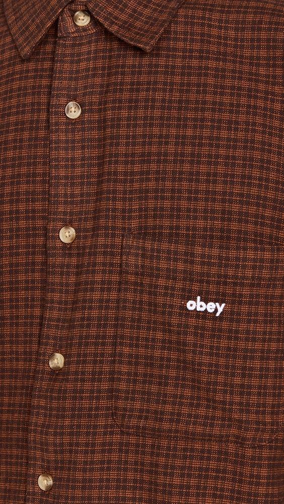 Obey Bigwig Knox Woven Shirt | Shopbop Product Image