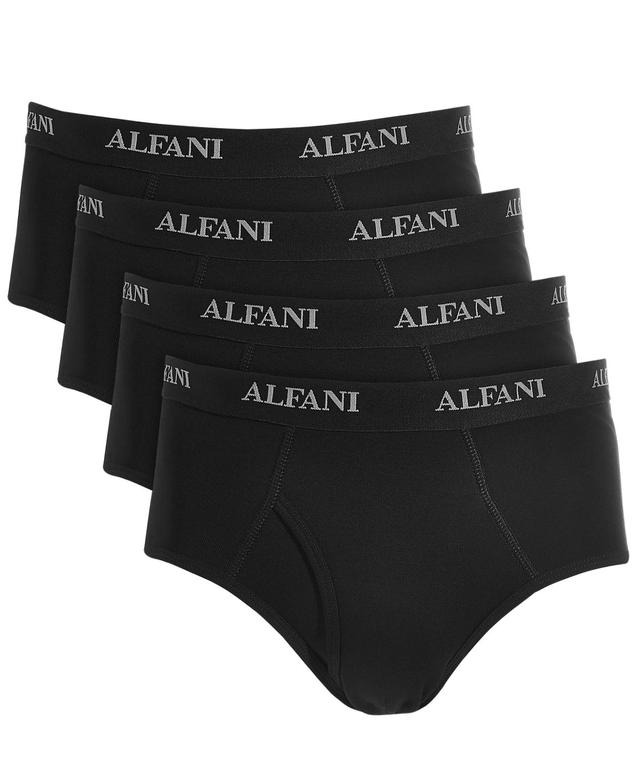 Alfani Mens 4-Pk. Moisture-Wicking Cotton Briefs, Created for Macys Product Image