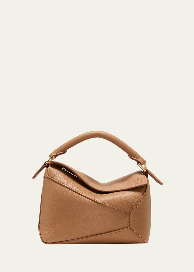 Mini Puzzle Edge Leather Shoulder Bag Product Image