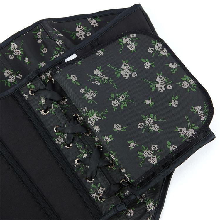 Floral Print Corset Top Product Image