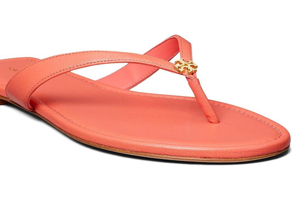 Tory Burch Classic Flip Flop (Coral Crush) Women's Sandals Product Image