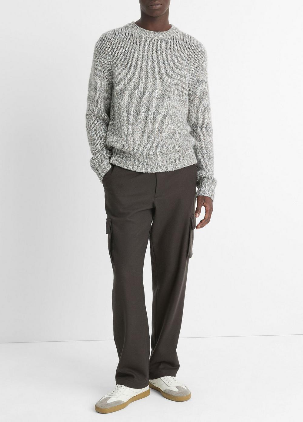 Homespun Marled Crew Neck Sweater Product Image