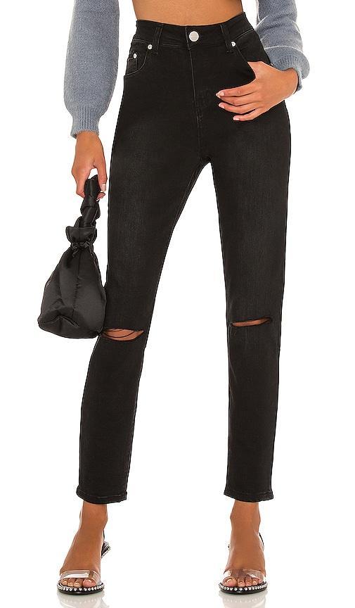 Mandy Slit Knee Jean Product Image