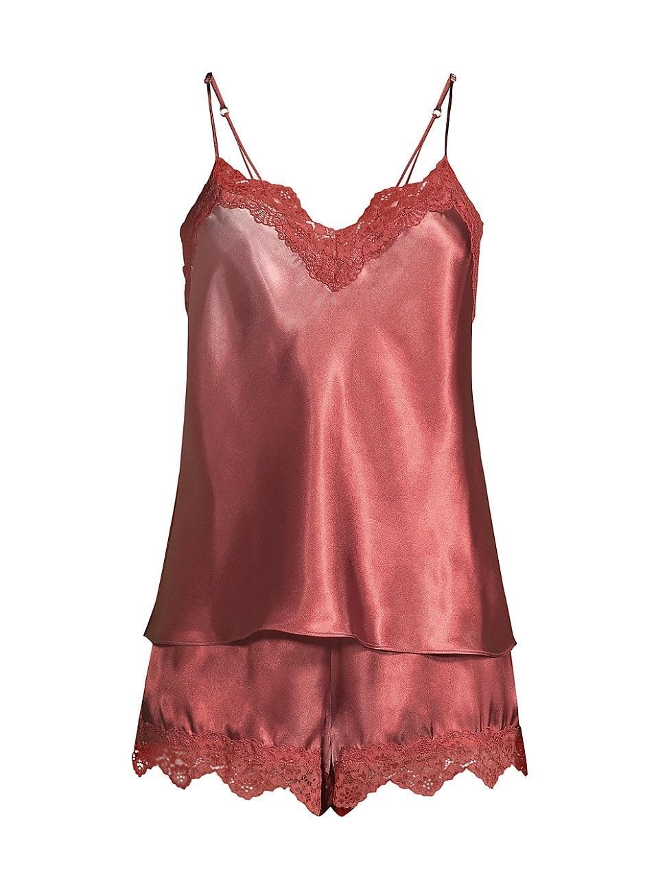 In Bloom by Jonquil Ombre Luxe Satin Cami  Shorty Set Product Image