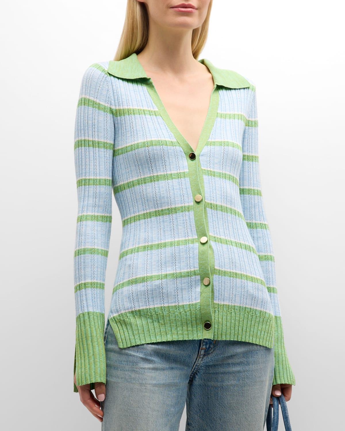 Ramy Brook Raya Stripe Sweater product image