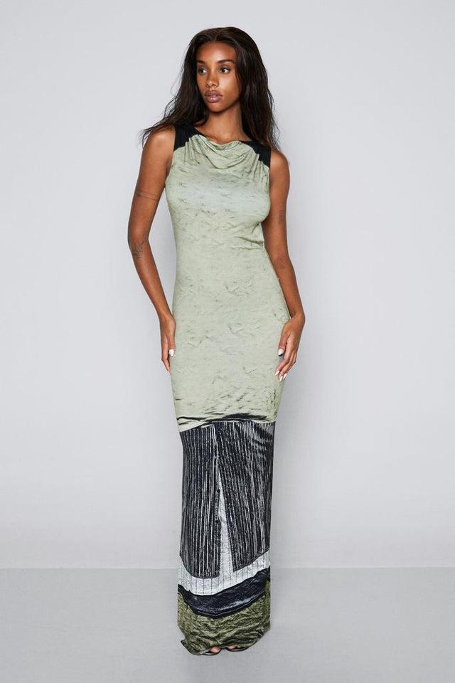 SELENA DRESS - CHEMISES IN VERT — CHEMISES IN VERT / XS Product Image