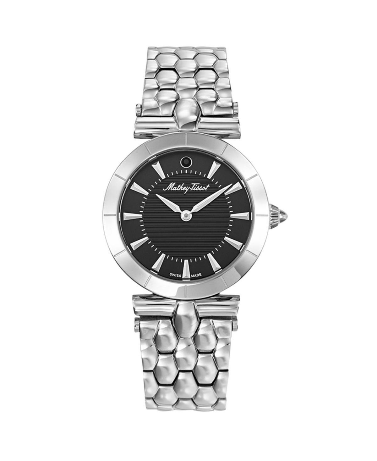 Mathey Tissot Womens Classic Black Dial Watch - D106AN - Black Product Image