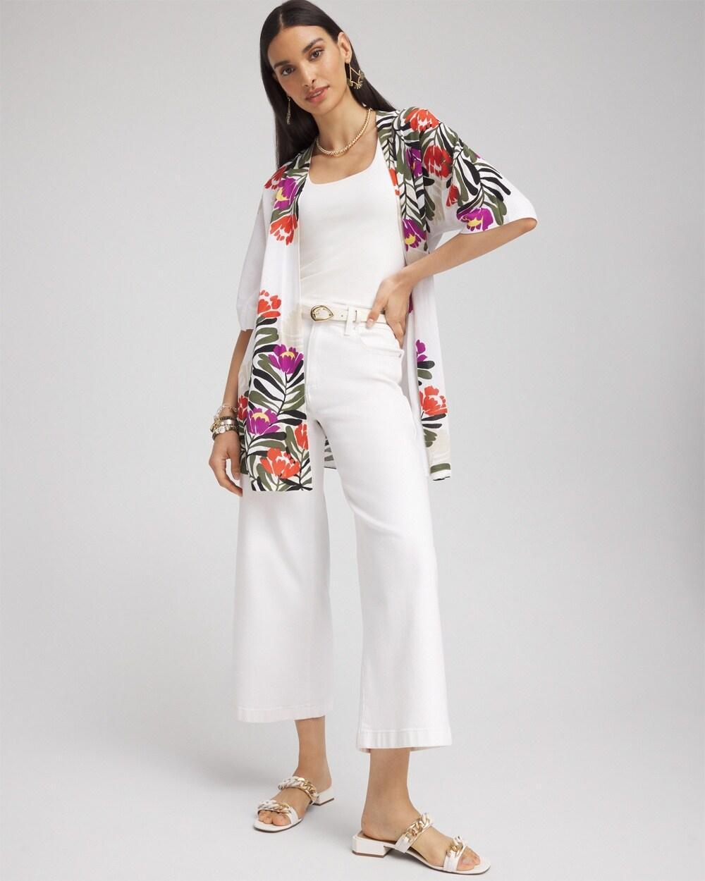 Summer Romance Blooms Midi Cardigan Product Image