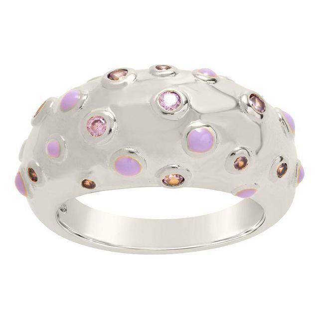 MC Collective Emberly Dome Ring, Womens Multicolor Product Image