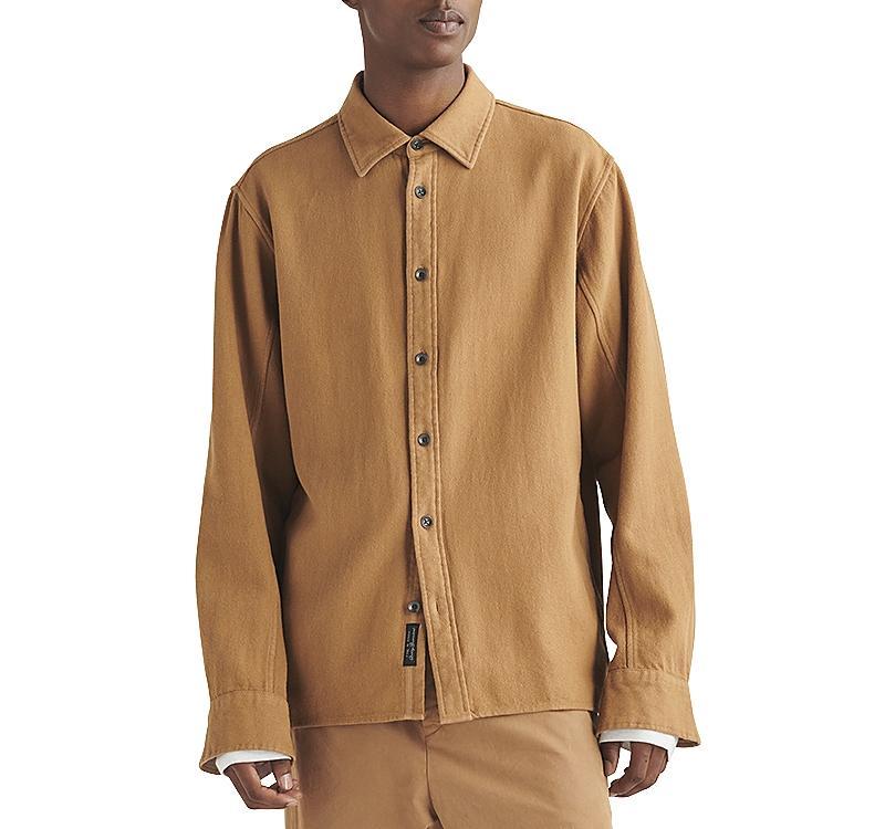 Mens Austin Button-Front Relaxed-Fit Overshirt Product Image