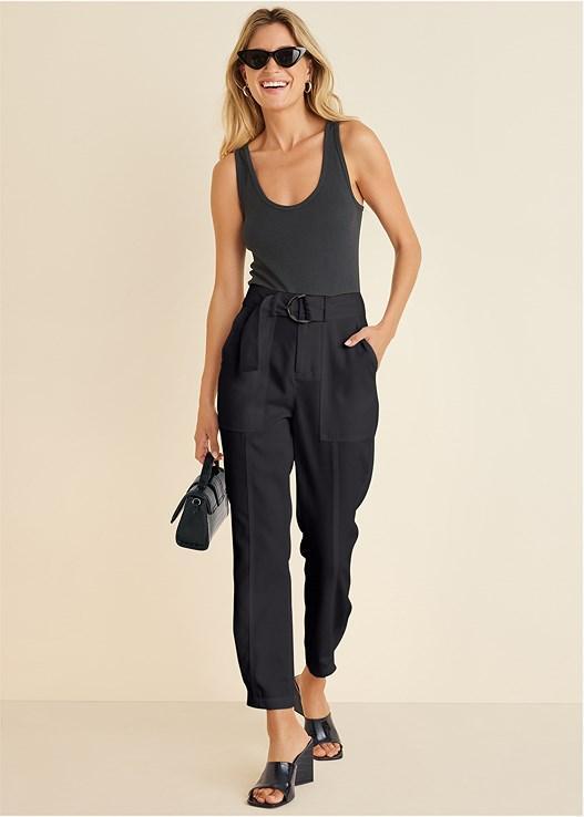 Relaxed Twill Straight Pant Product Image