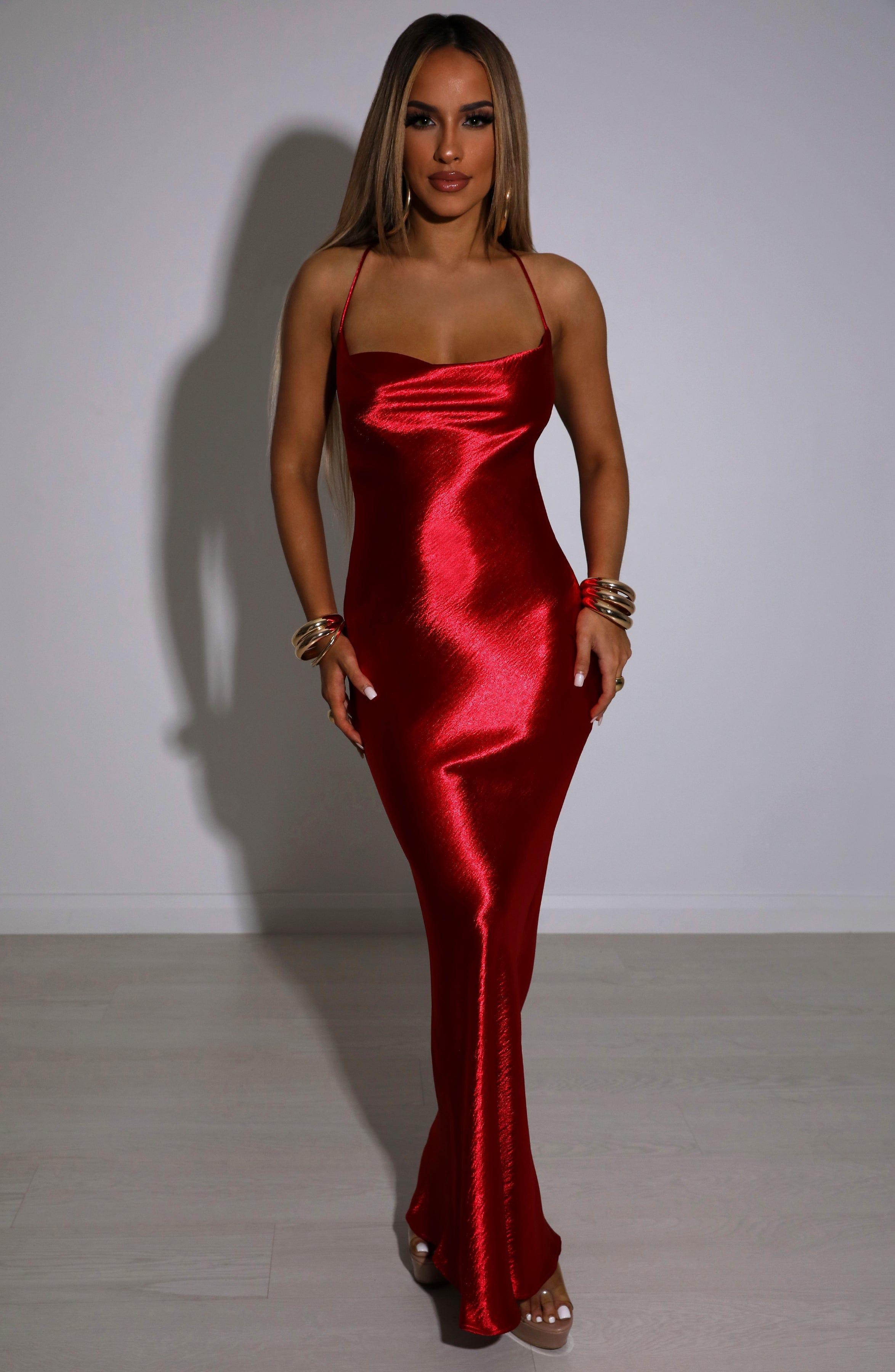 Leilani Maxi Dress - Red Product Image