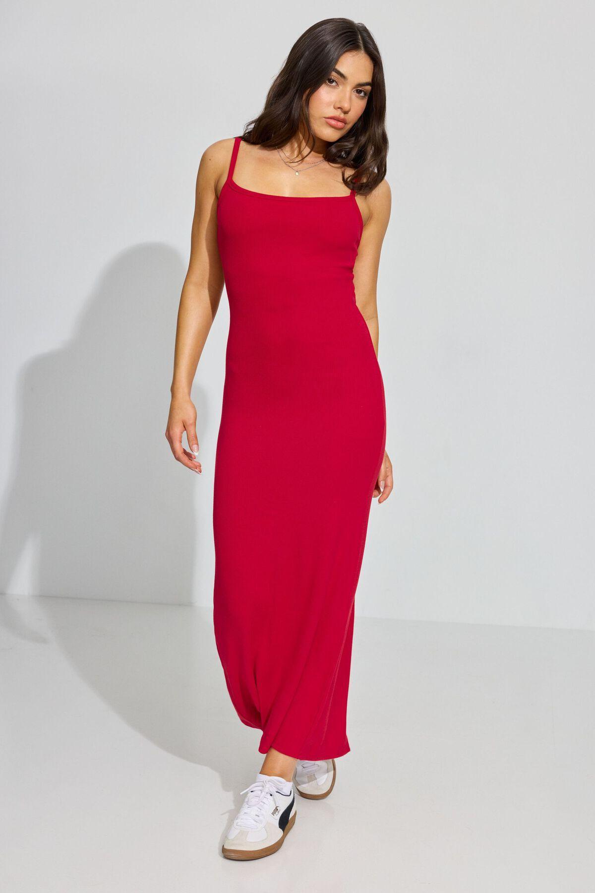 Natalie Low Back Midi Dress Product Image