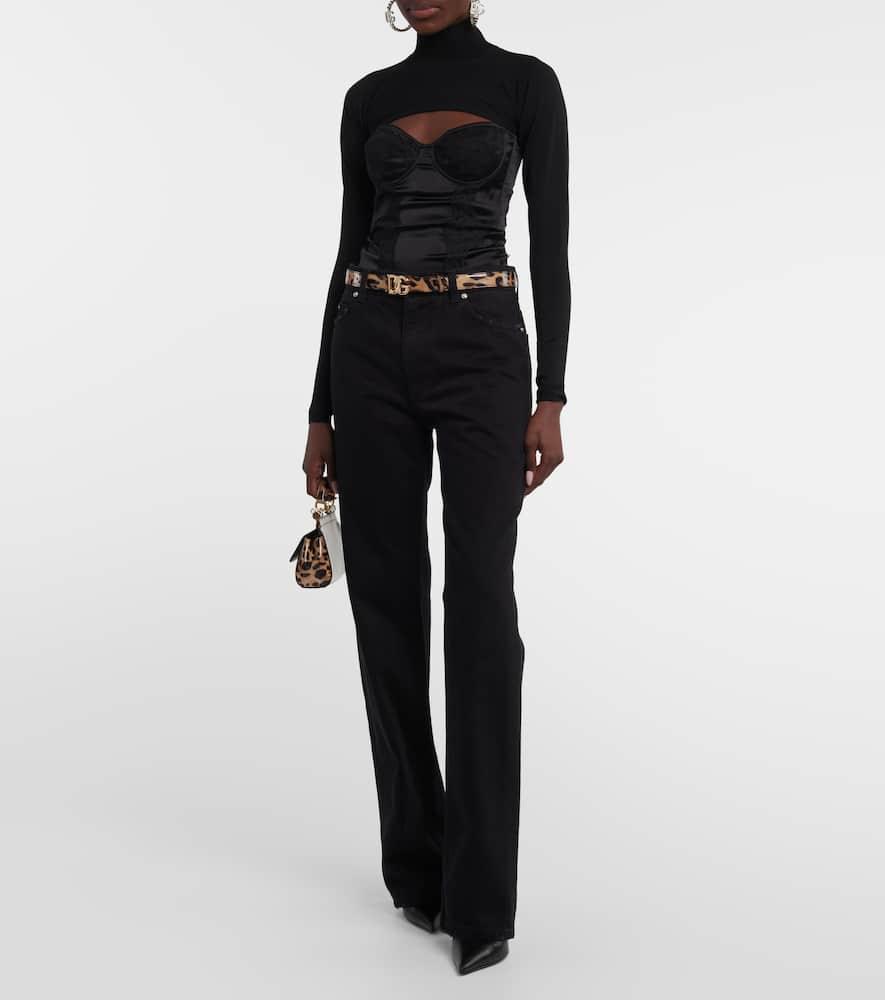 DOLCE & GABBANA X Kim Turtleneck Shrug In Black Product Image