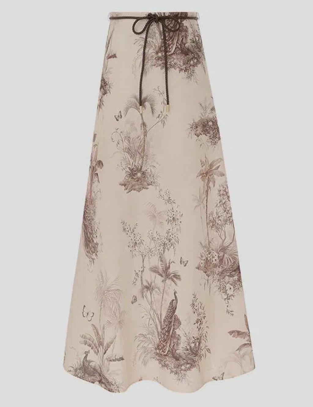 ZIMMERMANN Skirts In Beige Product Image