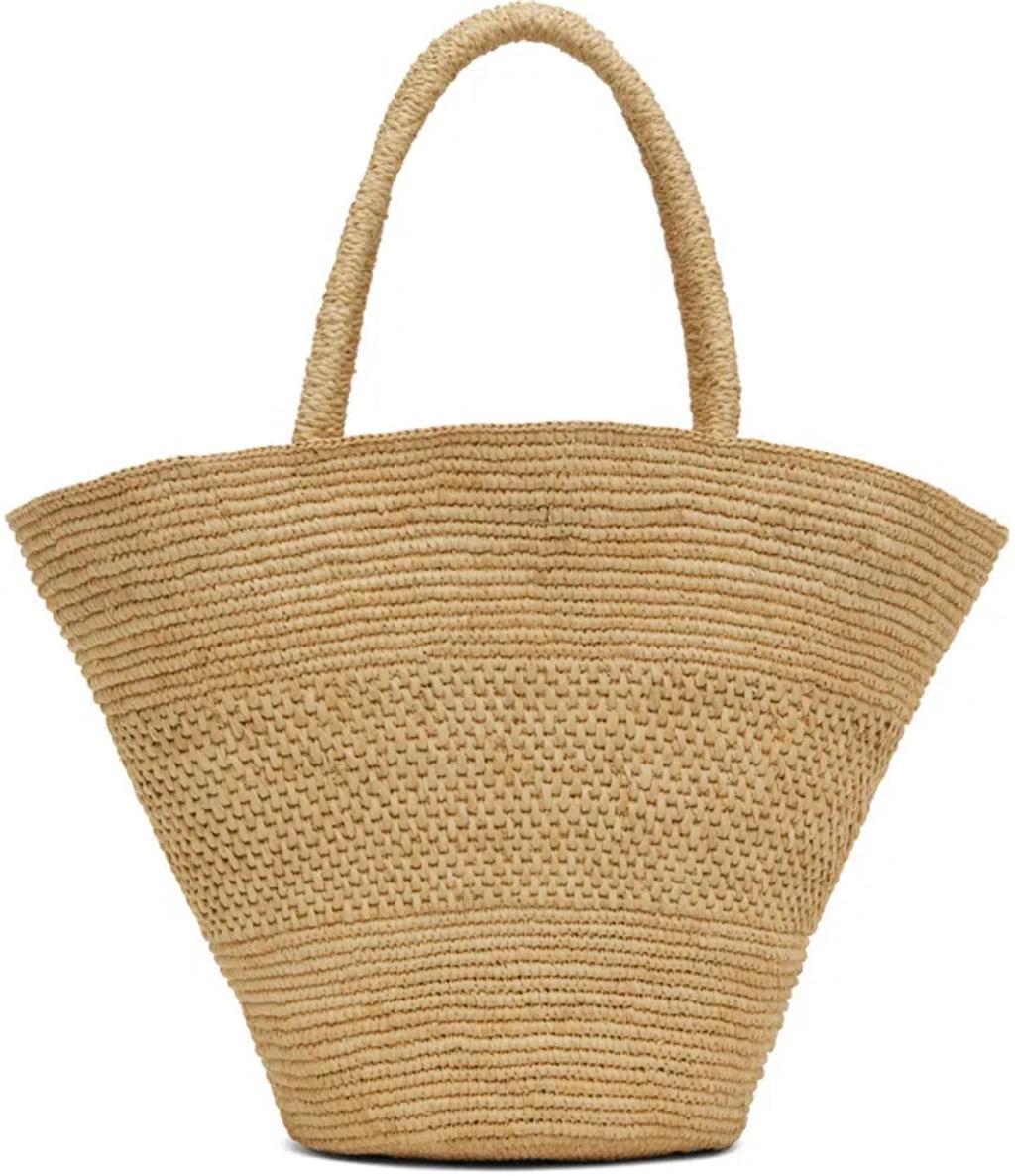 THE ROW Beige Emilie Tote In Natas Natural Ans Product Image