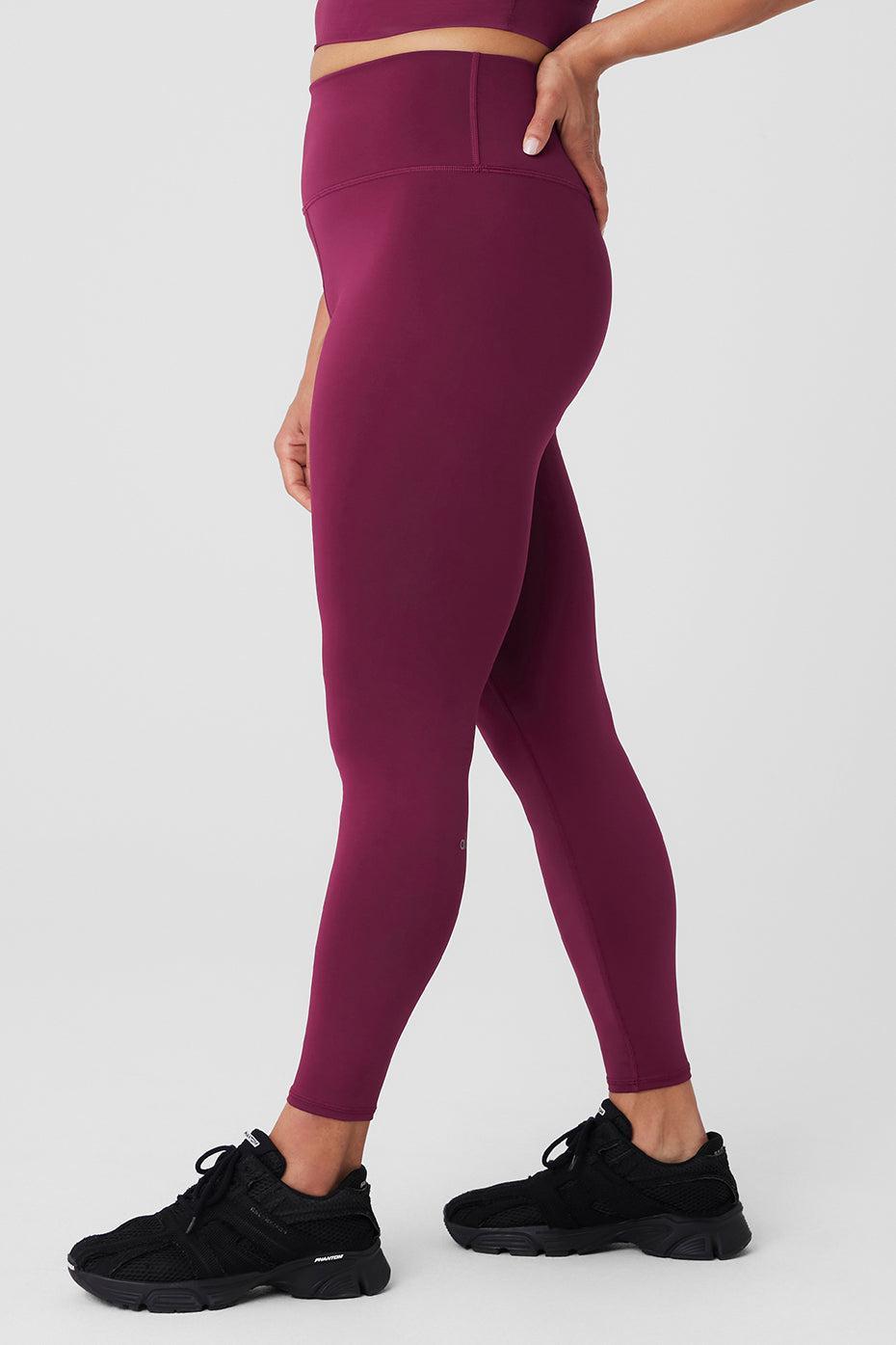 7/8 High-Waist Airlift Legging - Wild Berry Female Product Image