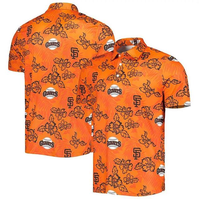 Mens Reyn Spooner San Francisco Giants Cooperstown Collection Puamana Print Polo Product Image