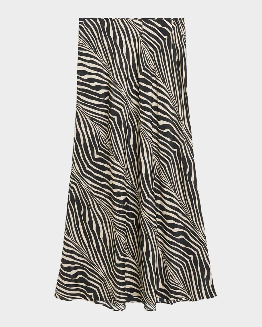 Boshan Zebra-Print Maxi Skirt Product Image