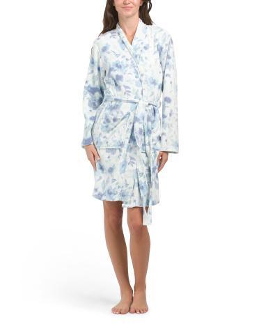 Floral Belted Robe for Women Product Image